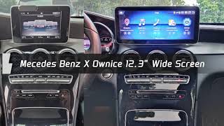 Mecedes Benz × Ownice 123 inch Android Head Unit Dual System Wide Screen [upl. by Endaira]