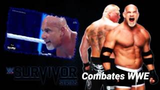 Goldberg vs Brock Lesnar l Survivor Series 2016 l Español Latino l Combates WWE [upl. by Trubow]