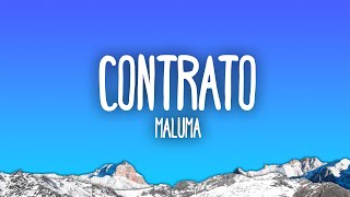 Maluma  Contrato [upl. by Kiersten]