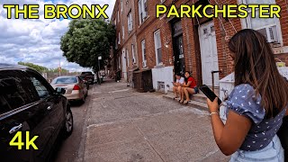 WALKING TOUR of THE BRONX PARKCHESTER NEW YORK [upl. by Ymmaj736]