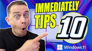 10 Tips to Do Right After Installing Windows 11 IMMEDIATELY [upl. by Seedman95]