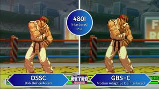 PlayStation 2 Capcom vs SNK 2 OSSC vs GBSC 2023 [upl. by Balsam56]