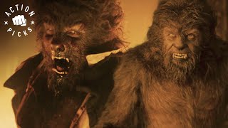 Epic Werewolf VS Werewolf Fight Full Scene  The Wolfman [upl. by Siva269]