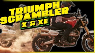 TRIUMPH Scrambler 1200 X amp XE 2024 elegance meets modern technology  Motorcycle News [upl. by Annadiane]