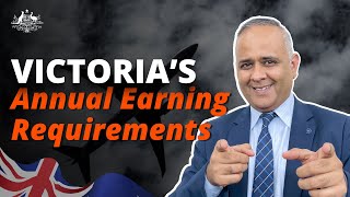 Victorias Annual Earning Requirements for Skilled Visas 💼 [upl. by Chari]