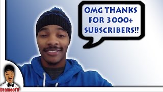 THANKS FOR 3000 SUBSCRIBERS  iLoveMySupporters [upl. by Tnomyar]