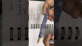 Vazir Spectre Fountain Pen from India [upl. by Aleras345]