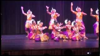 Odissi Pallavi Kalyan  TFA Navarathri 2012 [upl. by Yablon]