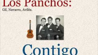 Los Panchos Contigo  letra y acordes [upl. by Ataliah104]