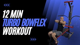 12 min TURBO HIIT Workout for the Bowflex PR1000 Blaze Ultimate XTL [upl. by Junina]