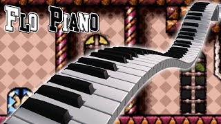 Flo Piano  Yoshis Island Castle [upl. by Yentnuoc]