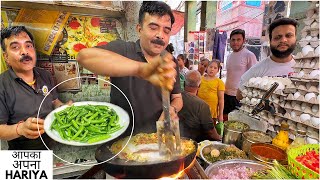 Spiciest Delhi Street Food  440 Volts wala Omelette Afeem wala Qorma in Chawri Bazar [upl. by Ardith]