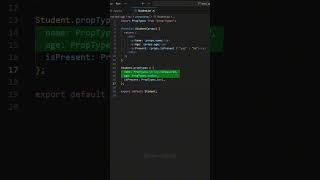 Prop Types in React JS reactjs reactjscourse reactjstutorial [upl. by Flavia]