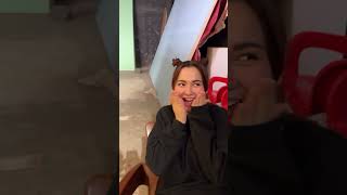 Hania amir funny moments haniaamir trending shortsviralsong music [upl. by Alikahs]