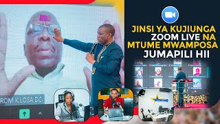 JINSI YA KUJIUNGA ZOOM LIVE NA MTUME MWAMPOSA JUMAPILI HII [upl. by Ilysa]