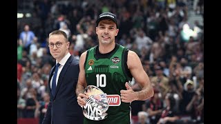 EuroLeague Final Four MVP Kostas Sloukas making it happen for Panathinaikos [upl. by Romalda244]