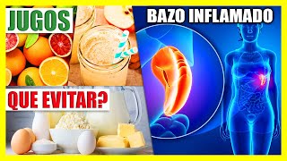 Como Limpiar el Bazo  Causas y Sintomas del Bazo Inflamado Dolor Abdominal Jugos y Infusiones [upl. by Lyrred]