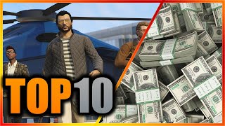 Top 10 BIZNESÓW W GTA ONLINE [upl. by Erialcyram]