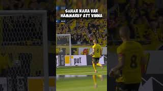 SÅHÄR NÄRA VAR HAMMARBY ATT VINNA MOT ELFSBORG hammarby bajen football [upl. by Downing408]