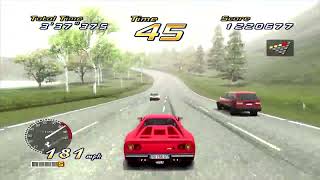 Outrun 2 Arcade Mode All Routes And Endings [upl. by Amar]