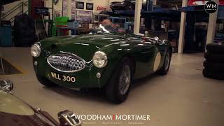 Works Austin Healey 100s prepared for Mille Miglia 2014  Woodham Mortimer formerly JD Classics [upl. by Nnair]