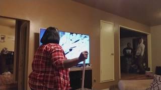 Epic broken TV prank on mom😱😱🤣MUST WATCH [upl. by Brace]