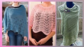 Stunning And Elegant Free Crochet Pattern Blouse Sweater And Staller Design [upl. by Annaynek]