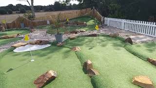 Adventure Golf at The Railway Inn in Westerfield near Ipswich August 2024 [upl. by Larimer168]