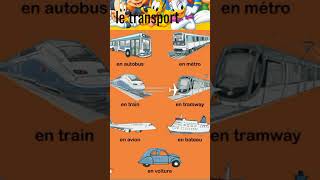 quotLes Transports  Vocabulaire Français pour Débutantsquot transportation frenchlanguage [upl. by Pool]