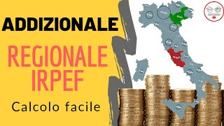 Addizionale Regionale IRPEF in Busta Paga ti spiego tutto in 3 minuti [upl. by Henden]