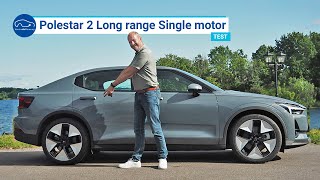 Test av Polestar 2 Long range Single motor [upl. by Eilak237]