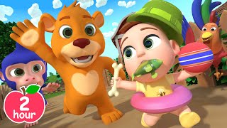 Eeny Meeny Miny Moe  Animals Songs Collection  more Newborn Baby Songs amp Nursery Rhymes [upl. by Dygal]