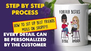 Discover the Secret to Best Friends Mug Customization on SHOPIFY [upl. by Alaj]