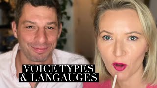 Voice Types amp Different Languages Voice Type Examples  Tanya Roberts [upl. by Sexton]