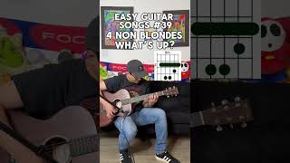 What’s up  4 non blondes guitar tutorial guitar [upl. by Atikam]