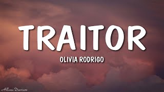 Olivia Rodrigo  traitor Lyrics [upl. by Stephannie]