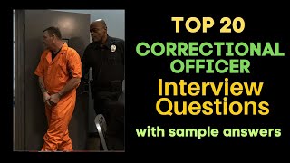 Correctional Officer Interview Questions and Answers for 2024 [upl. by Akcirahs206]