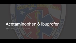 Acetaminophen amp Ibuprofen [upl. by Joslyn]