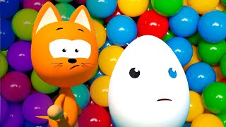 Meow Meow Kitty play with balloons dc23 [upl. by Yert]