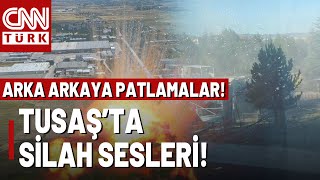 SON DAKİKA🚨 TUSAŞa Terör Saldırısı Patlama Ve Silah Sesleri Yükseliyor [upl. by Fadden]