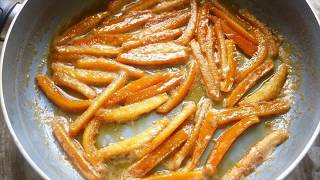 Christmas Candied Orange Peel Recipe [upl. by Nnyliram]