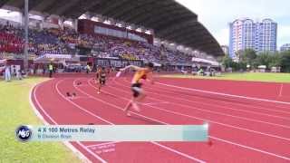 Singapore Sports School dominates in track and field championships [upl. by Dlaner]