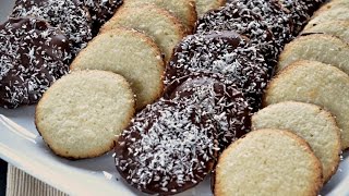 GALLETAS DE COCO Y CHOCOLATE [upl. by Llerdnod]