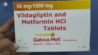 Galvus Met Tablet  Vildagliptin and Metformin Tablet  Galvus Met Tablet Uses Benefits Dosage [upl. by Drarig]