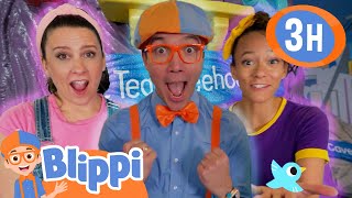 Ms Rachel Visits the Treehouse Wheels on the Train  Blippi and Meekah Best Friend Adventures [upl. by Arteid989]