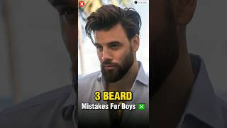 3 Beard Mistakes ❌  shorts viral [upl. by Auos191]