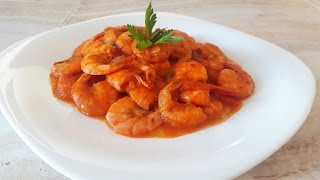 😙CAMARONES EN SALSA DE CHIPOTLEESTILO VERACRUZ💖 [upl. by Mobley]