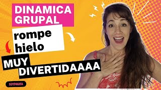 💥✅ Dinámica para ROMPER EL HIELO y fortalecer la COHESION GRUPAL  Improvisación teatral  soypaufa [upl. by Sabine]