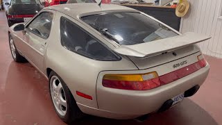 1993 Porsche 928 GTS 1 of 5 in Zermatt Silver Metallic Paint All Original 83719 Miles EXCELLENT [upl. by Tan]