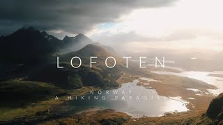 Wandern auf den Lofoten  Hiking on the Lofoten Islands Norway  4K Cinematic [upl. by Anita]